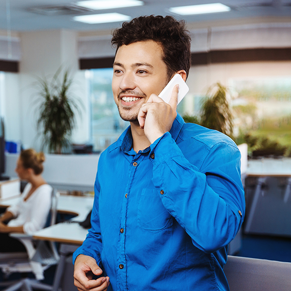 Contact support visual